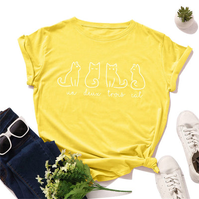 T-shirt trois petits chats