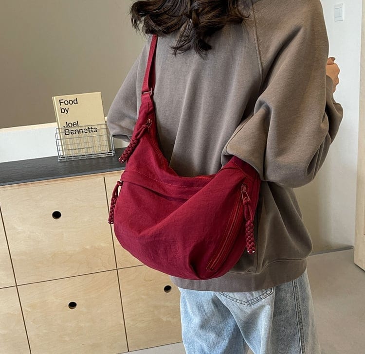 Sac bandoulière multipoches