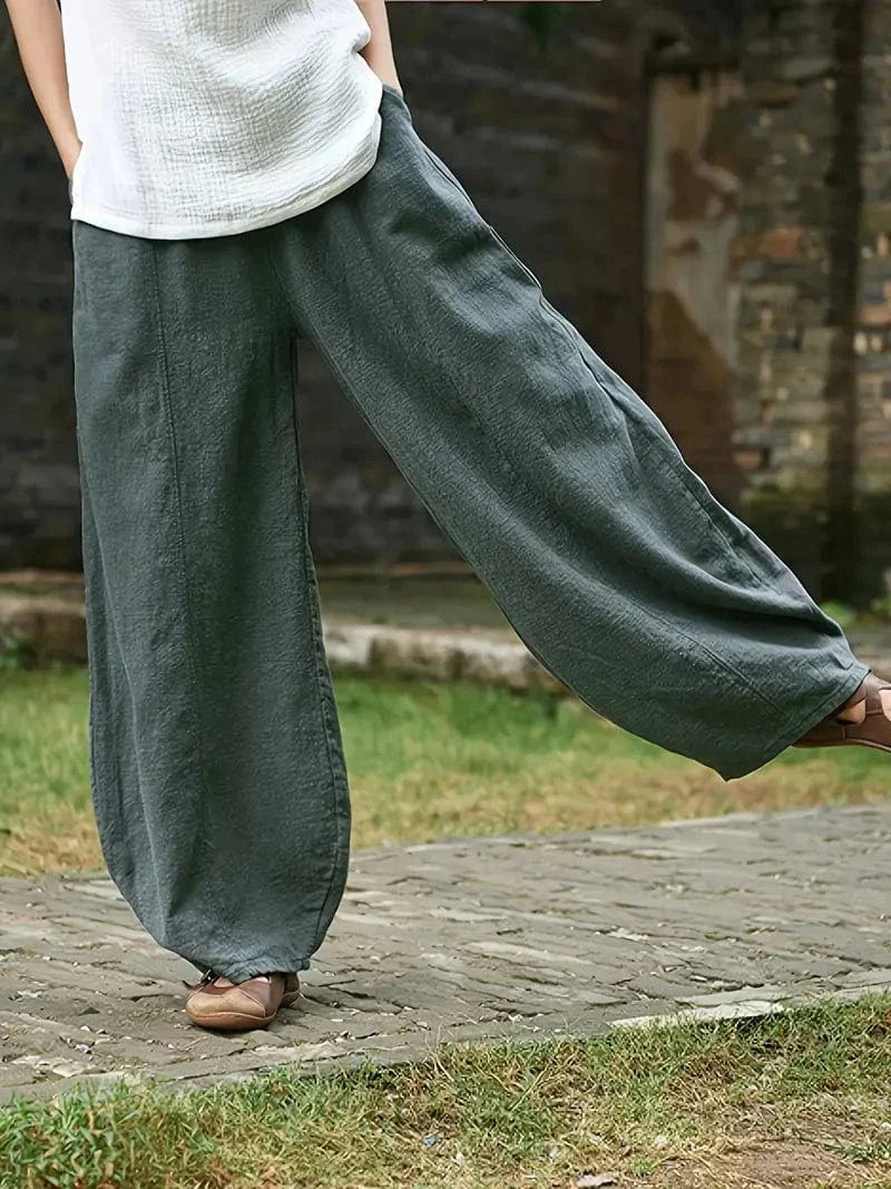 Pantalon ample style sarouel
