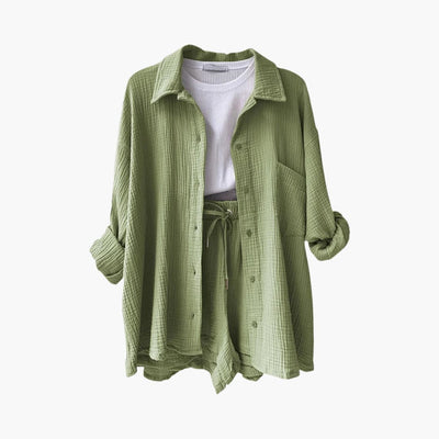 Ensemble 2 pièces confortable pour femme – Tenue décontractée d'été