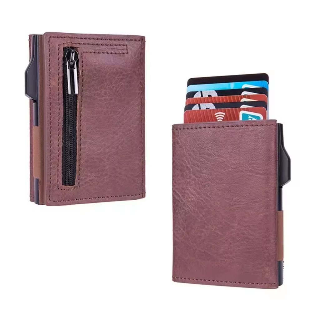 Portefeuille compact et multifonction premium