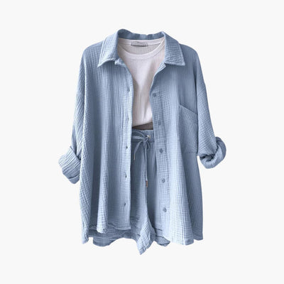 Ensemble 2 pièces confortable pour femme – Tenue décontractée d'été