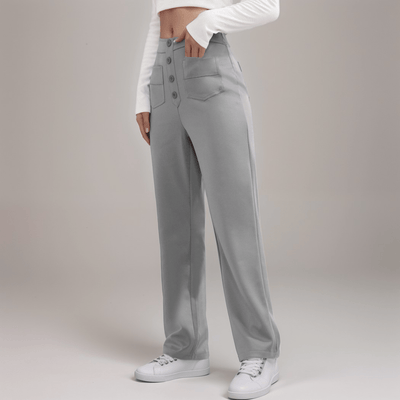 Pantalon taille haute confort+