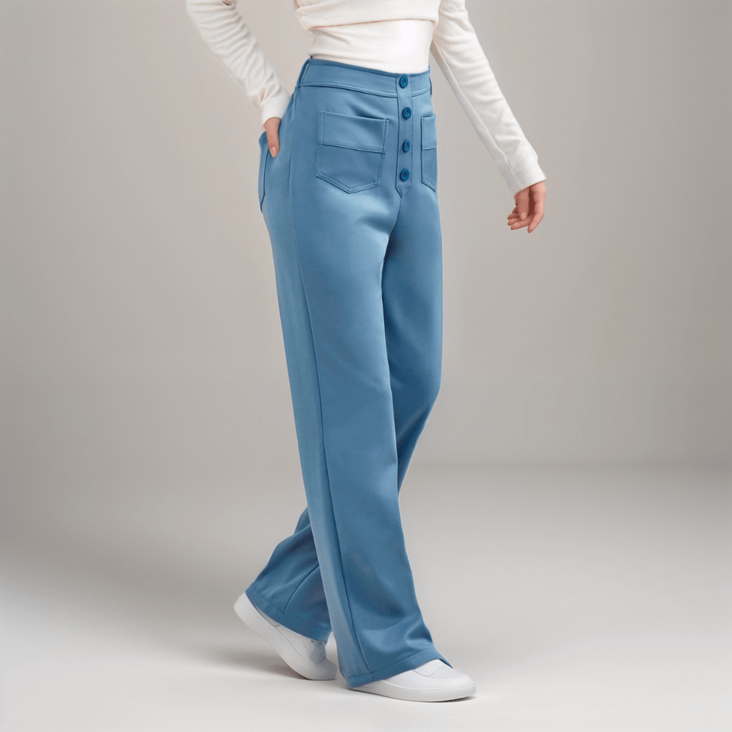 Pantalon taille haute confort+