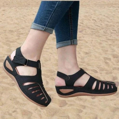 sandales orthopédiques compensées