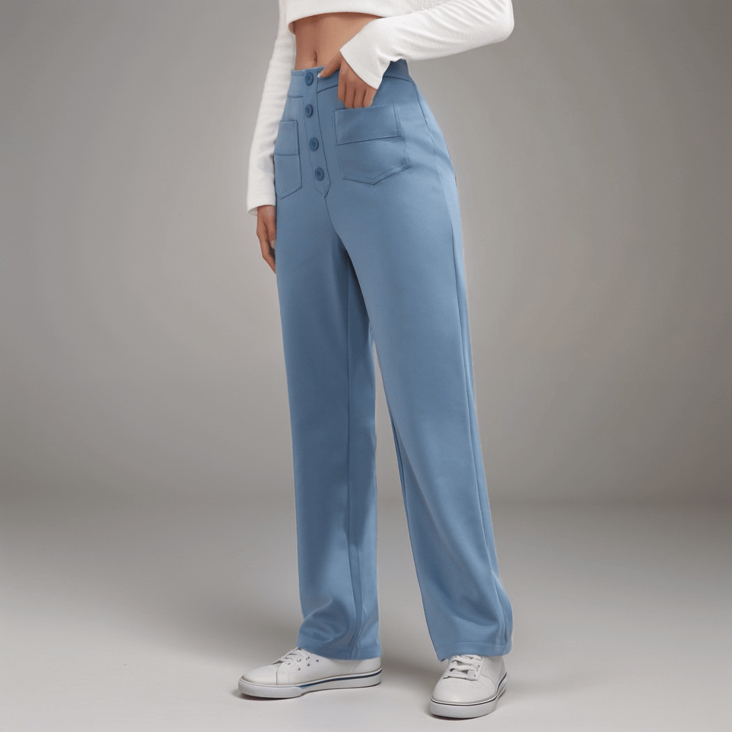 Pantalon taille haute confort+