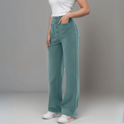 Pantalon taille haute confort+