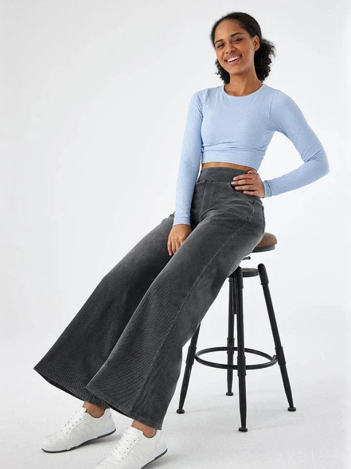 Jean élancé et taille haute