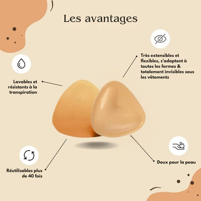 AirLift Pads - Effet push-up naturel