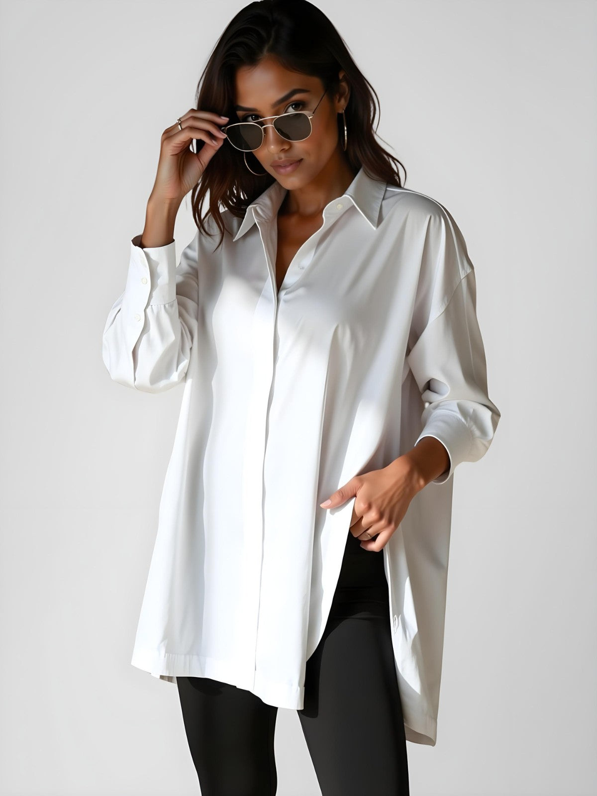 LÉANA™ – ÉLÉGANCE NATURELLE & CONFORT OVERSIZE