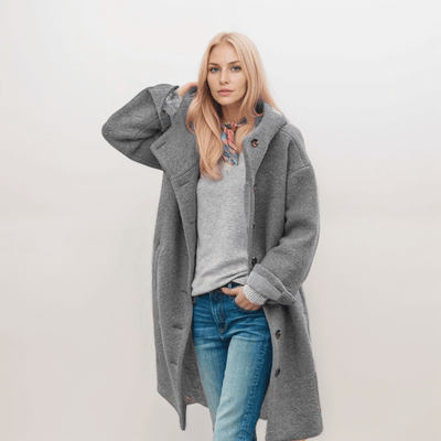 Manteau long confortable