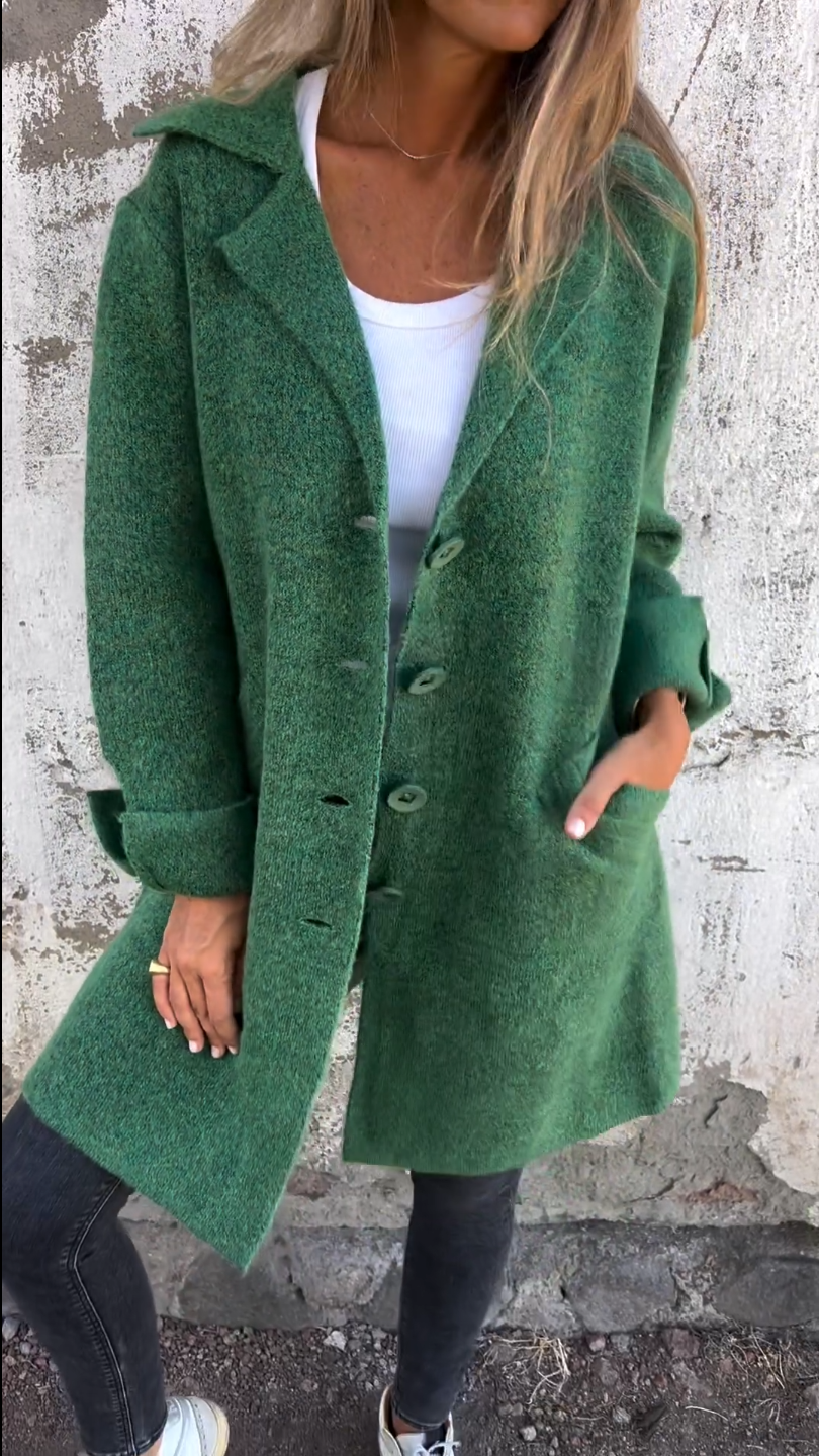 Nadine | Button Long Coat