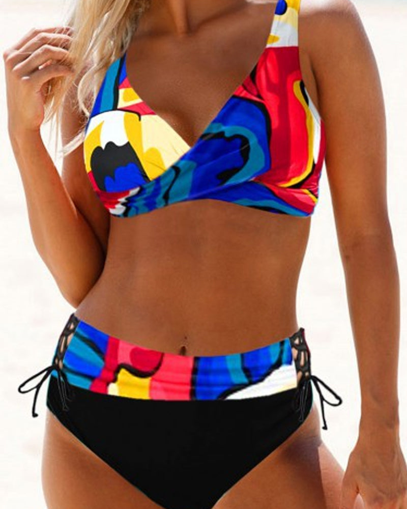 Earle™ | Bikini Une Pièce aux Couleurs Vibrantes