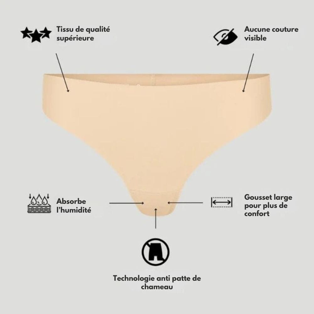 Tanga lift+ - Pas de démarcation, zéro gêne intime