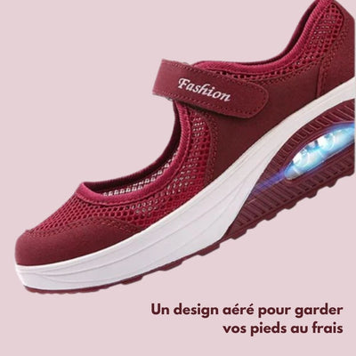 Chaussures AéroConfort – Légèreté et amorti pour une marche sans effort