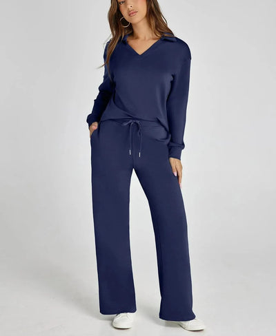 Ensemble Jogging 2 Pièces Femme – Survêtement Chic et Décontracté