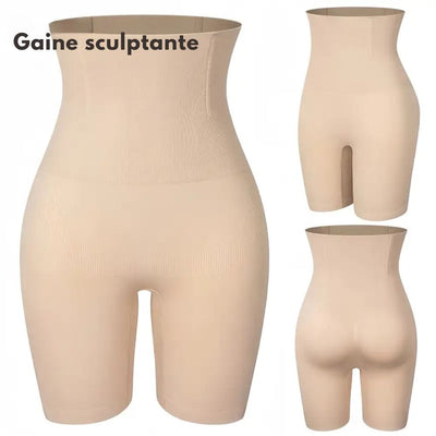 Gaine taille haute sans coûture