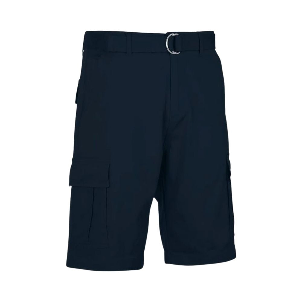 Short cargo en coton avec ceinture