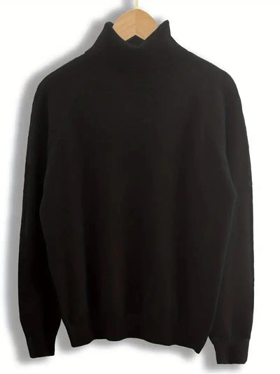 Pull col roulé intemporel