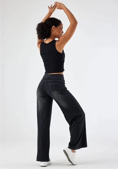 Jean élancé et taille haute