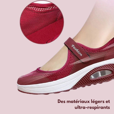 Chaussures AéroConfort – Légèreté et amorti pour une marche sans effort