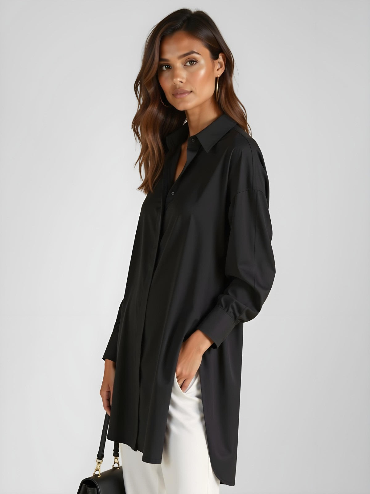 LÉANA™ – ÉLÉGANCE NATURELLE & CONFORT OVERSIZE