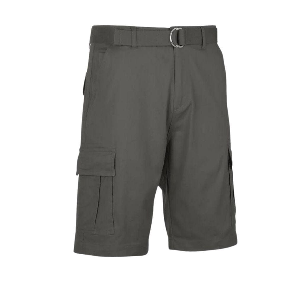 Short cargo en coton avec ceinture