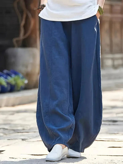 Pantalon ample style sarouel