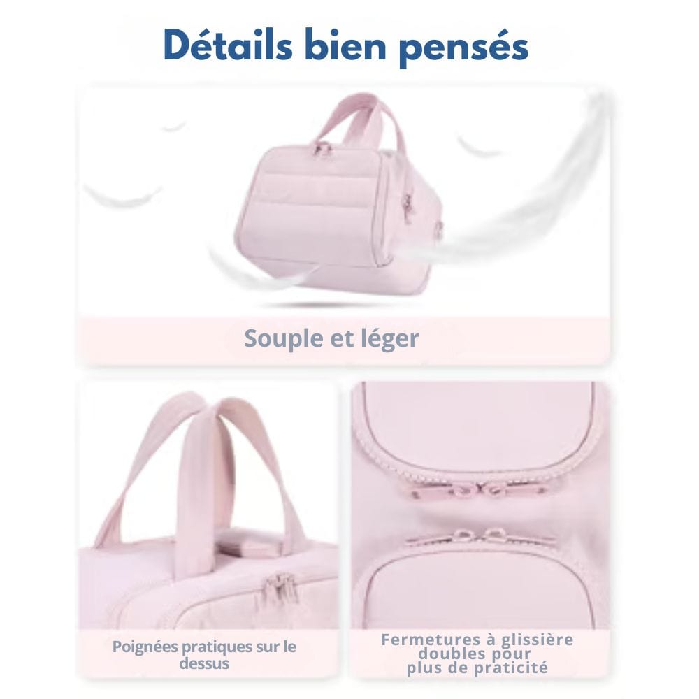 Trousse de voyage polyvalente à grande capacité
