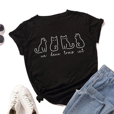 T-shirt trois petits chats