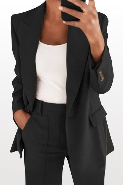 Ensemble blazer veste et pantalon