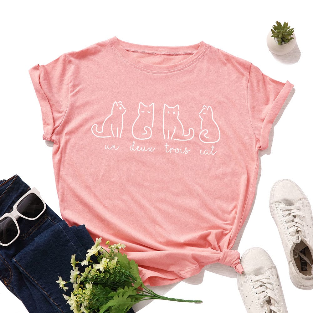 T-shirt trois petits chats