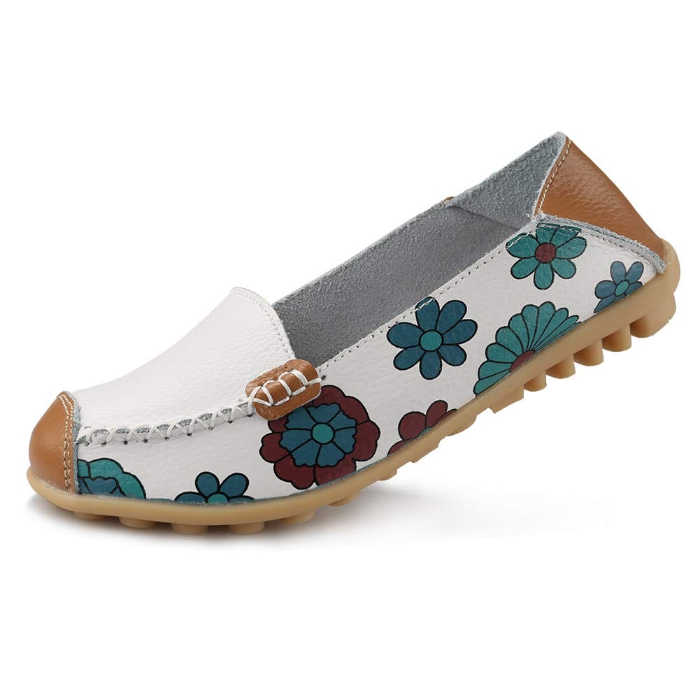 Mocassins fleurie confort+