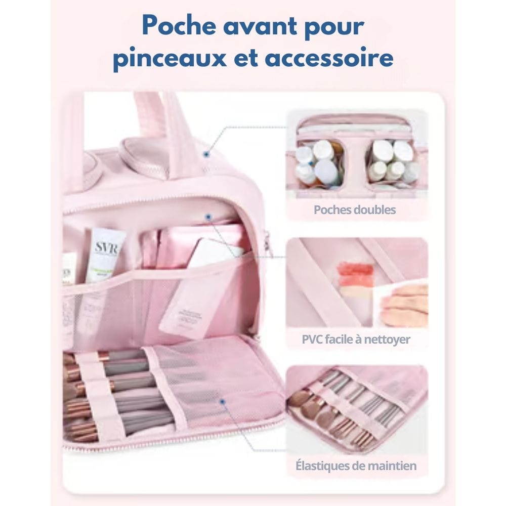 Trousse de voyage polyvalente à grande capacité
