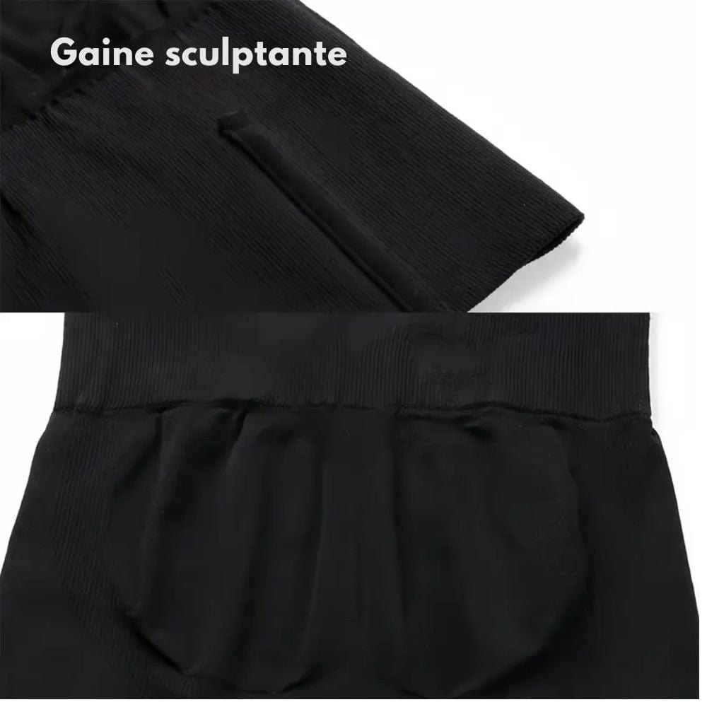 Gaine taille haute sans coûture