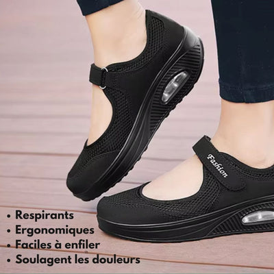 Chaussures AéroConfort – Légèreté et amorti pour une marche sans effort