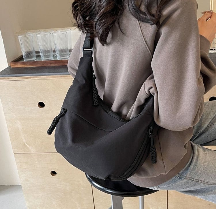 Sac bandoulière multipoches