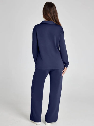 Ensemble Jogging 2 Pièces Femme – Survêtement Chic et Décontracté