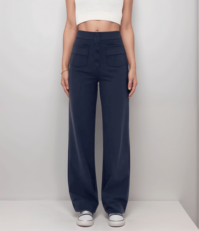 Pantalon taille haute confort+