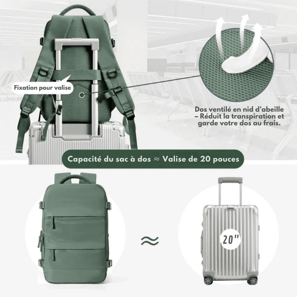 Sac de voyage - Voyagez léger, emportez l’essentiel