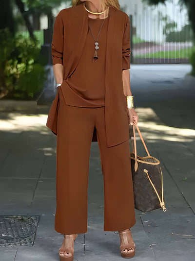 Ensemble Lounge 3 Pièces pour Femme – Confort, Style et Élégance