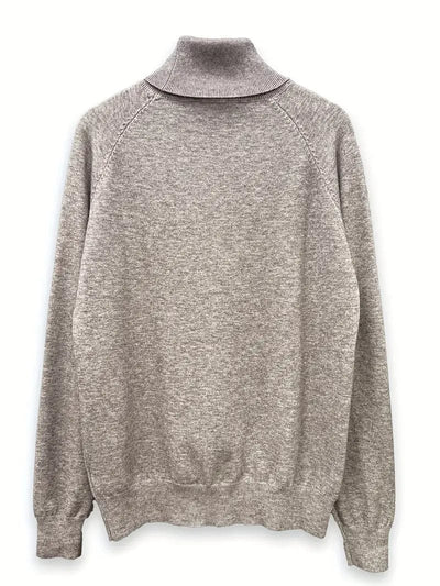 Pull col roulé intemporel