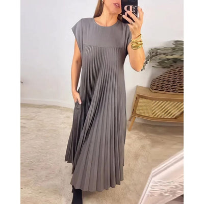 Robe plissée élégante