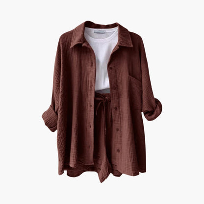Ensemble 2 pièces confortable pour femme – Tenue décontractée d'été
