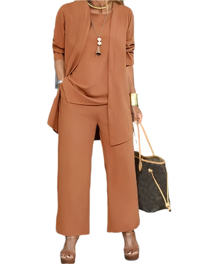 Ensemble Lounge 3 Pièces pour Femme – Confort, Style et Élégance