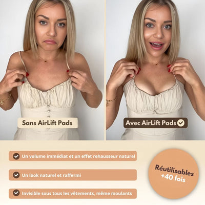 AirLift Pads - Effet push-up naturel