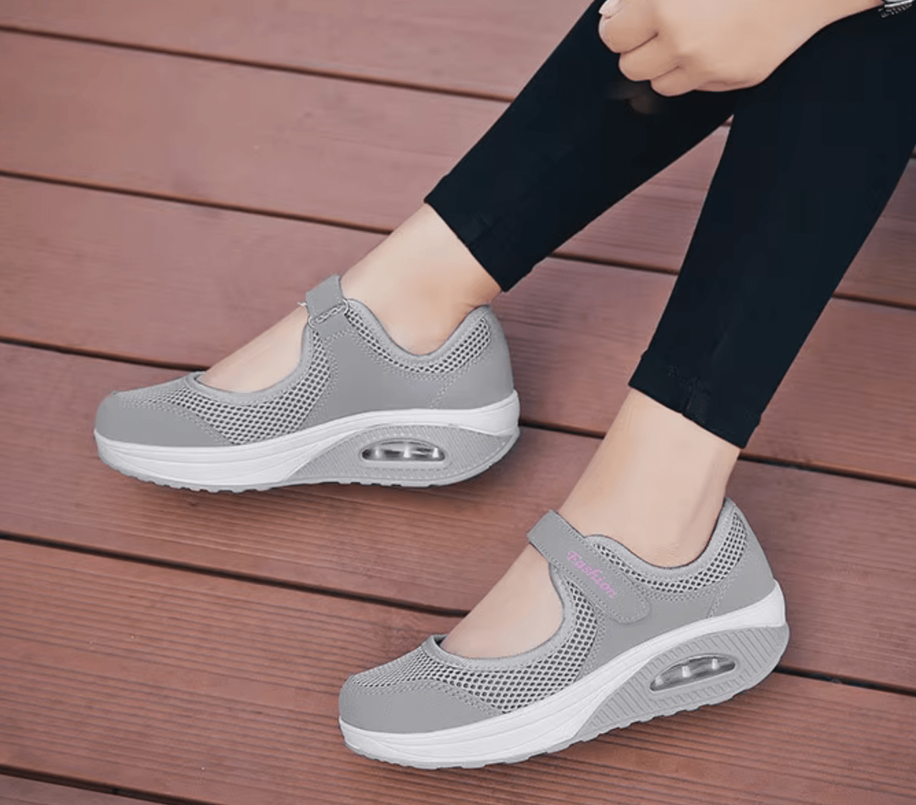 Chaussures AéroConfort – Légèreté et amorti pour une marche sans effort