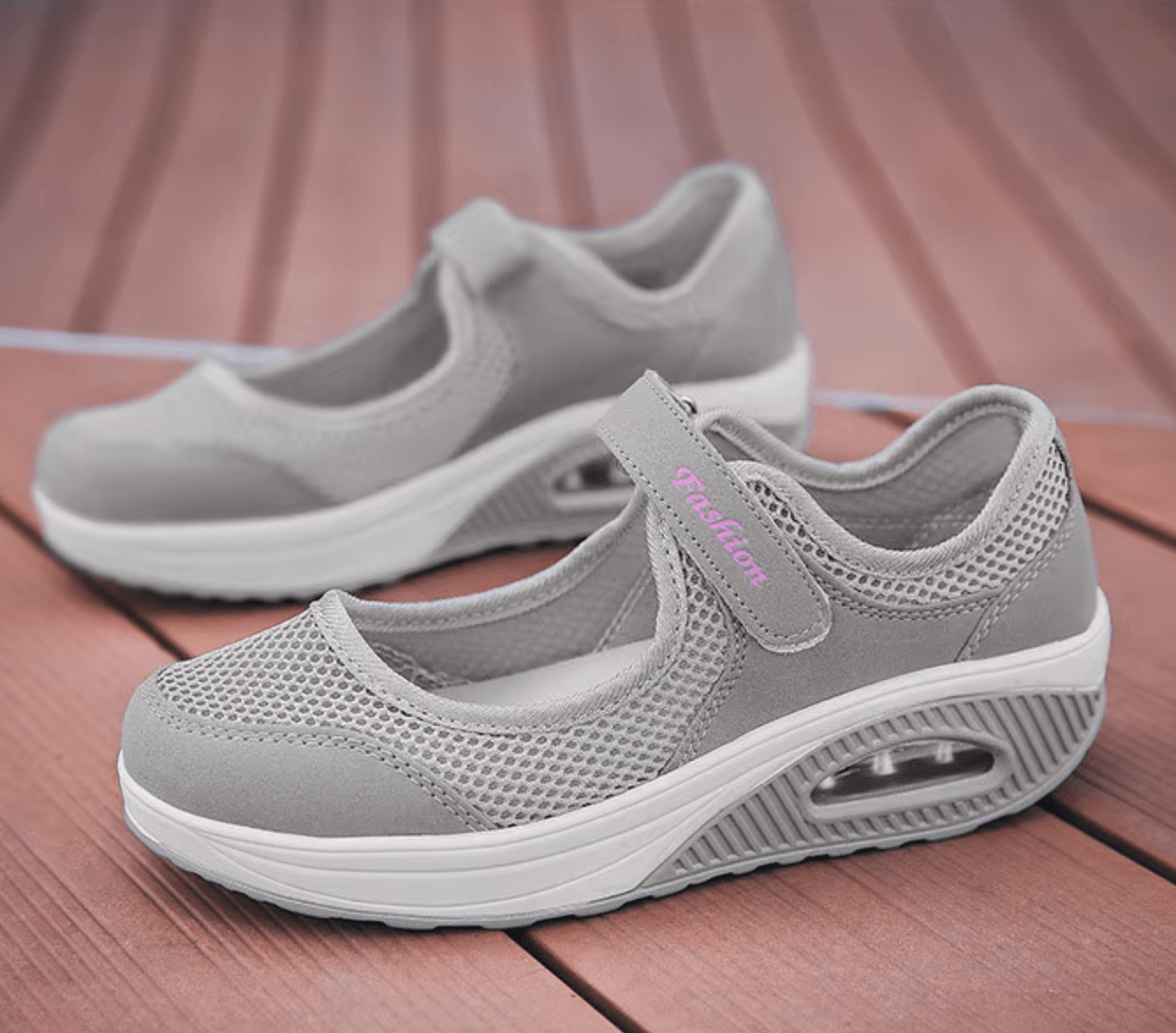 Chaussures AéroConfort – Légèreté et amorti pour une marche sans effort