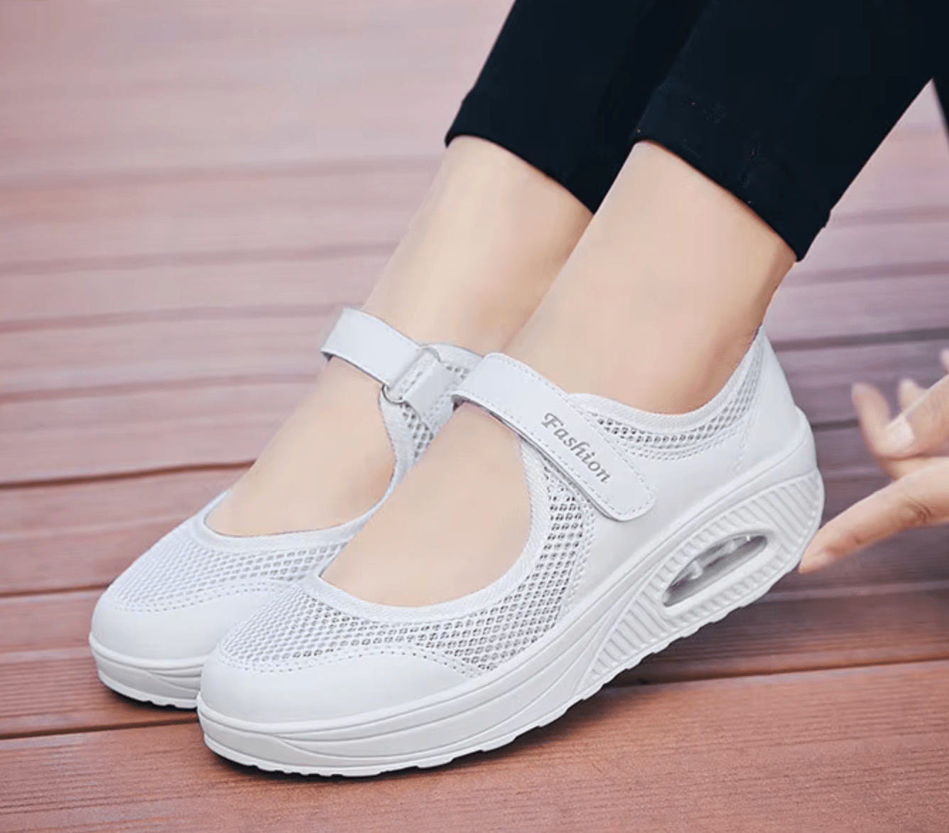 Chaussures AéroConfort – Légèreté et amorti pour une marche sans effort