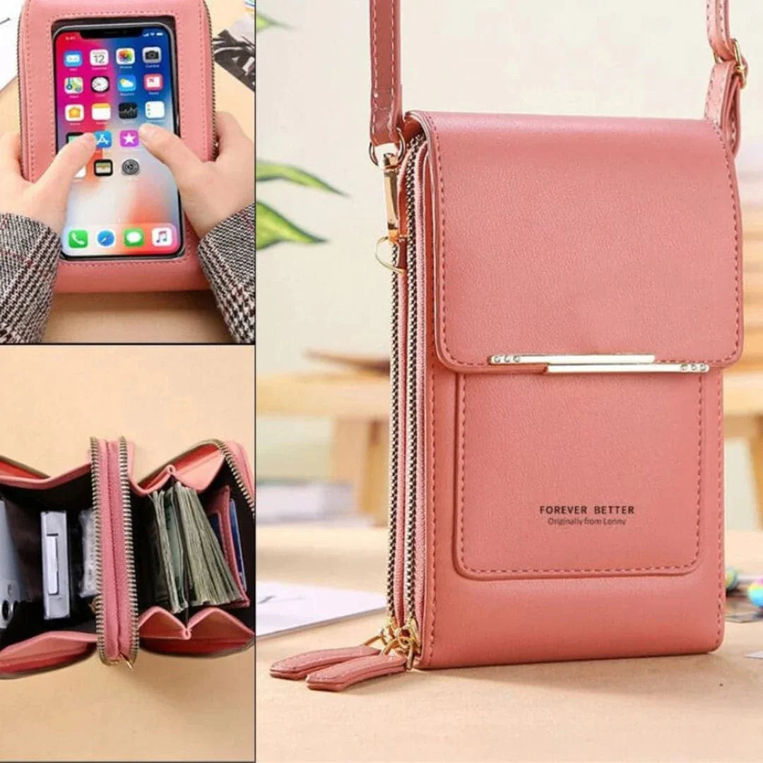 Sac à main tactile pour smartphone